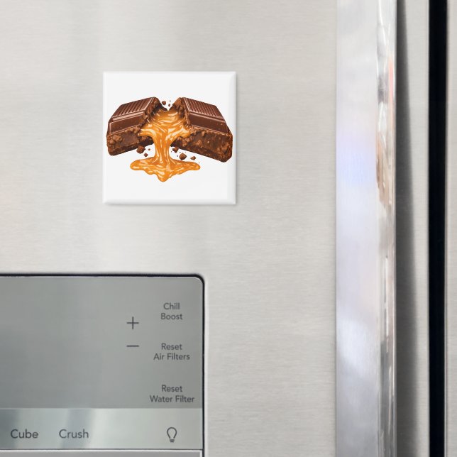 Imã Ímã de Geladeira Amante de Chocolate (In Situ (Fridge))