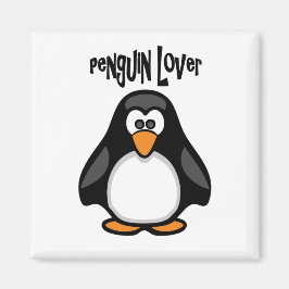 Imã Ímã de Geladeira Amante de Pinguim
