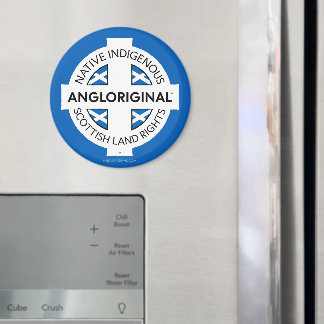 Imã Ímã de geladeira Angloriginal™ Direitos à Terra Es