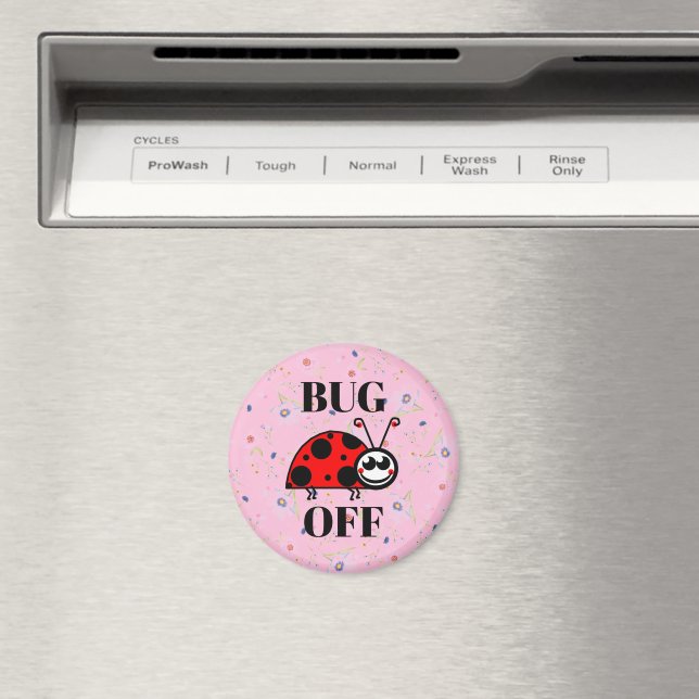 Imã Ímã de Geladeira Bug Off (In Situ (Dishwasher))
