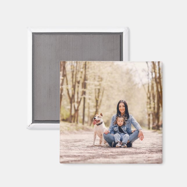 Imã Ímã de Geladeira com Foto Personalizada (Front/Back)