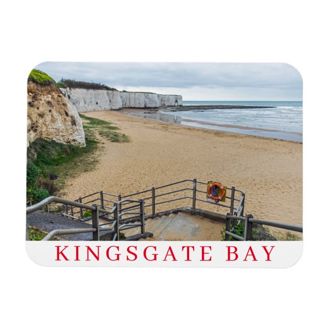 Ímã Imã de geladeira da Baía de Kingsgate de BroadSgat (Horizontal)