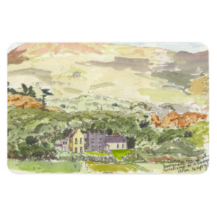 Ímã Imã de geladeira da casa de Derrynane