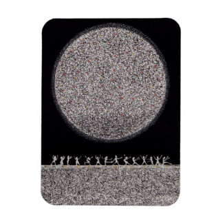 Ímã Imã de geladeira - Dançando Sob A Lua Prateada