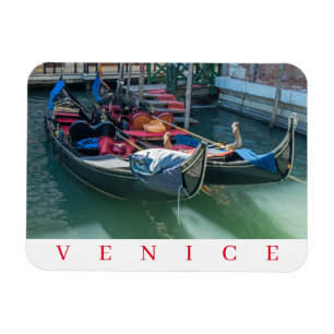 Ímã imã de geladeira das gondolas de Veneza