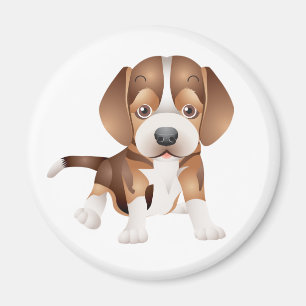 Imã Ímã de Geladeira de Cachorrinho Beagle