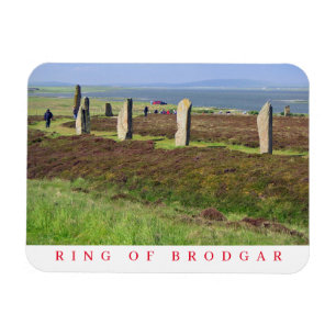 Ímã imã de geladeira de exibição do anel do Brodgar