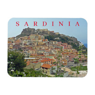Ímã Imã de geladeira de visão Sardenha Castelsardo