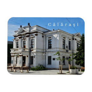 Ímã Imã de geladeira de vista do Museu Municipal de Ca