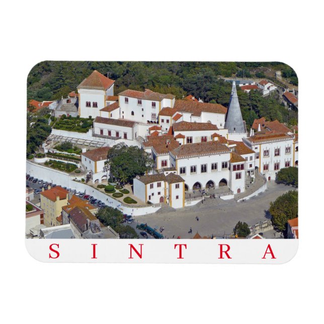 Ímã Imã de geladeira de visualização panorâmica Sintra (Horizontal)