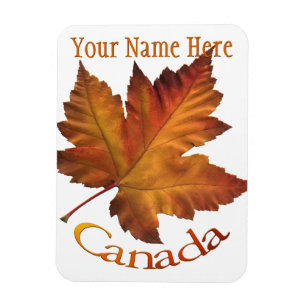 Ímã Imã de geladeira do Canadá Autumn Canada Souveni