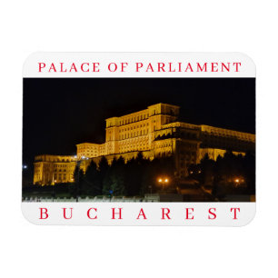 Ímã imã de geladeira do Palácio de Bucareste