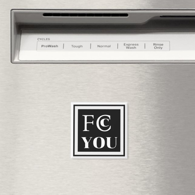 Imã Ímã de Geladeira FCC YOU (In Situ (Dishwasher))