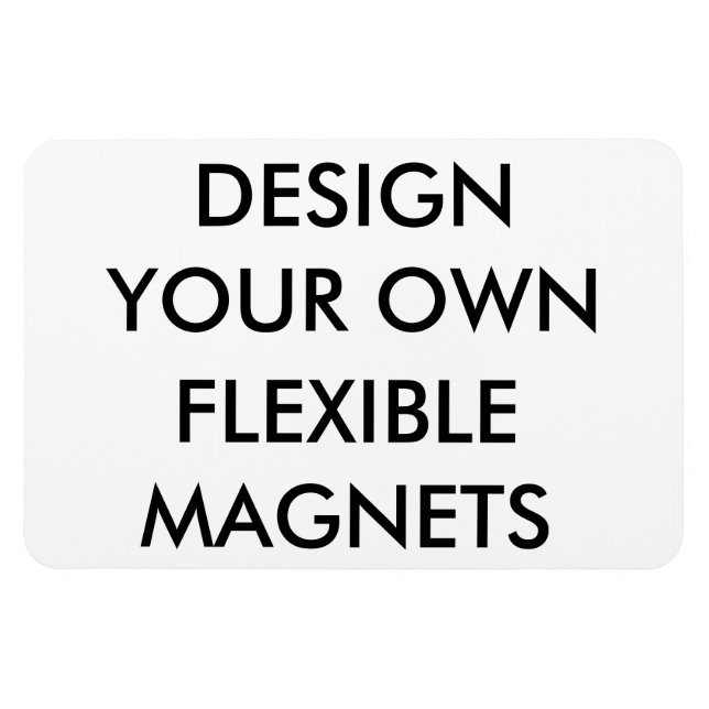 Ímã Imã de geladeira flexível grande personalizada (Horizontal)