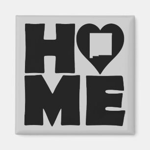 Imã Ímã de Geladeira New Mexico Home Heart Estado