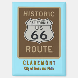 Imã Ímã de Geladeira Route 66 Claremont