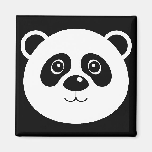 Imã Ímã de Geladeira Urso Panda Refrigerador (Frente)