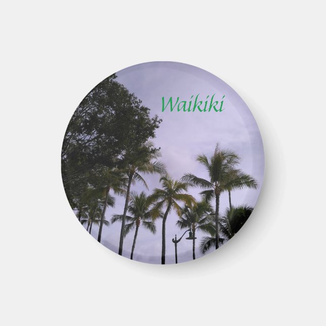 Imã Ímã de geladeira Waikiki (Frente)