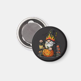 Imã Ímã de Gnome de Halloween