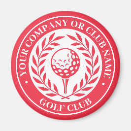 Imã Ímã de Golfe Clássico Nome Personalizado Presente 