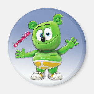 Imã Ímã de Gummibär no azul