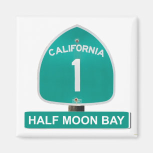 Imã Ímã de Half Moon Bay da estrada 1 de Califórnia