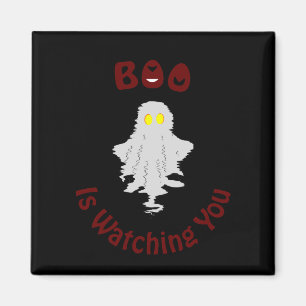 Imã Ímã de Halloween O Fantasma Está Te Observando