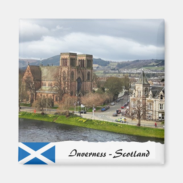 Imã Ímã de Inverness, Terras Altas Escocesas, Escócia (Frente)