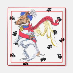 Imã Ímã de Jack Russell dos anjos de Gulliver
