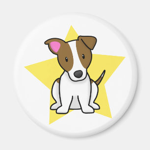 Imã Ímã de Jack Russell Terrier da estrela de Kawaii