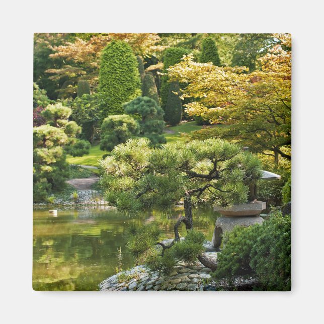 Imã Ímã de Jardim Japonês (Frente)