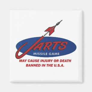 Imã Ímã de Jarts do gramado do vintage