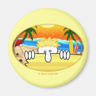 Imã Ímã de Kilroy do surfista