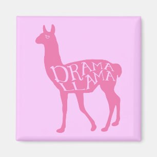 Imã Ímã de Llama Drama Rosa