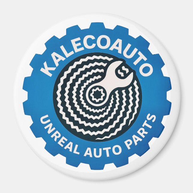 Imã Ímã de Logo Moderno (Frente)