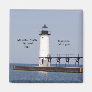 Imã Ímã de luz Manistee North Pierhead