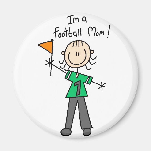 Imã Ímã de Mãe de Futebol (Frente)