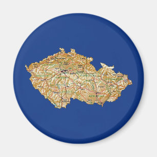 Imã Ímã de Mapa da Chéquia