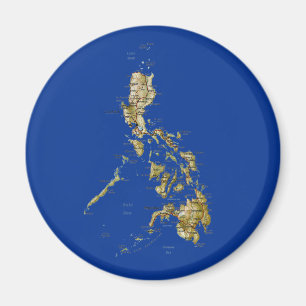 Imã Ímã de Mapa das Filipinas