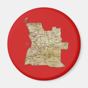 Imã Ímã de Mapa de Angola