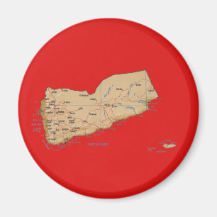 Imã Ímã de Mapa do Iêmen