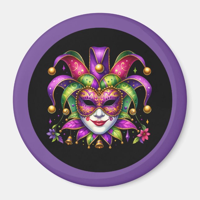 Imã Ímã de Mardi Gras (Frente)