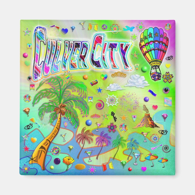 Imã Ímã de Melodia Atemporal de Culver City (Frente)