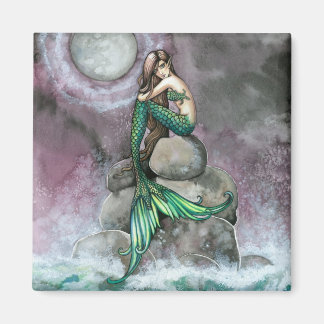Imã Ímã de Mermaid Verde por Molly Harrison