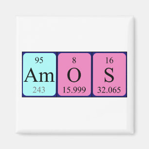 Imã ímã de mesa periódica Amos