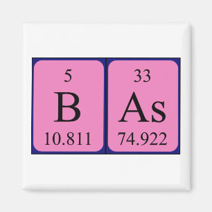 Imã ímã de mesa periódica Bas