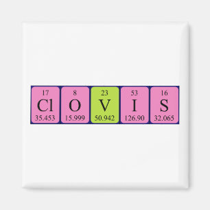 Imã Ímã de mesa periódica Clovis