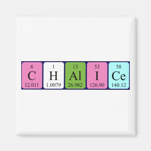 Imã Ímã de mesa periódica do calice