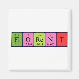 Imã ímã de mesa periódica Florent