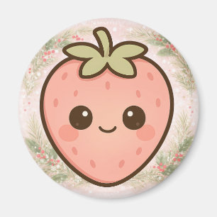 Imã Ímã de Morango Kawaii Fofo